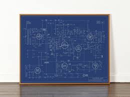 Electric Love Blueprint A History Of Electronic Music In 2020 Electronic Music Music Artwork Music Print