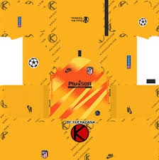 Atlético madrid goalkeeper home kit. Atletico Madrid 2019 2020 Champions League Kit Dream League Soccer Kits Goalkeeper Kits Soccer Kits Atletico Madrid