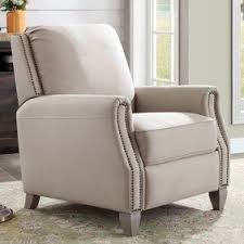 Better Homes And Garden Tufted Push Back Recliner Gray Walmart Com Recliner Furniture Better Homes