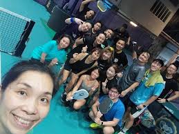 Pickleball players gather at Double J NZX Tuesdays