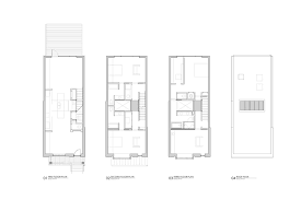 Previous photo in the gallery is bedroom house floor plan plans designs. Modern Row House Design With Amazing Skylight In Richmond Virginia