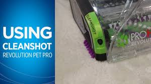 Bissell Proheat 2x Revolution Pet Pro Carpet Cleaner Costco Price How To Use Cleanshot On Theproheat 2x Revolution Pet Pro Carpet Cleaner Bissell Youtube