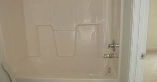 How To Change The Color Of A Fiberglass Tub Shower Enclosure Hunker Fiberglass Shower Stalls Shower Tub Tub Remodel