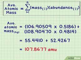 How to calculate mass percent. thoughtco, aug. How To Find Average Atomic Mass 8 Steps With Pictures Wikihow