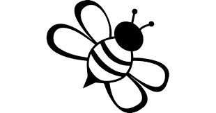 Download Bumble Bee Outline Cuttable Svg And Printable Png File