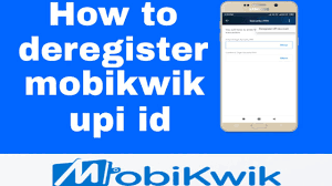 Online recharge and bill payment made easy with mobikwik. How To Delete Mobikwik Upi Id Mobikwik Upi Mobikwik Upi Deregister Youtube