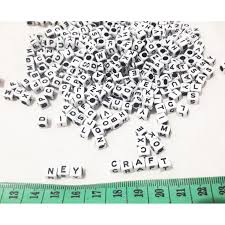 Check spelling or type a new query. 100pcs Mote Huruf Abjad Kotak Hitam Putih Manik Manik Alfabel Kotak Hitam Putih Bahan Gelang Shopee Indonesia