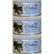 Amazon.Com: Trader Joe'S Dolmas Vine Leaves Stuffed With Rice (Pack Of 2) :  Grocery & Gourmet Food