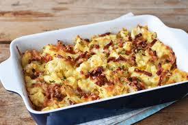 Ingrediente pentru salata de conopida. Conopida Gratinata Cu Bacon BucÄƒtÄƒria Urecheatei