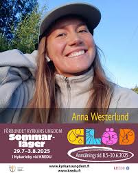 👋 Presentation av årets medverkanden på Sommarlägret 2025! 🌸 ANNA  WESTERLUND Morjens! Jag är en aktiv 27-åring som till vardags bor i  Jyväskylä och studerar till gymnastiklärare. På sommaren bor jag dock