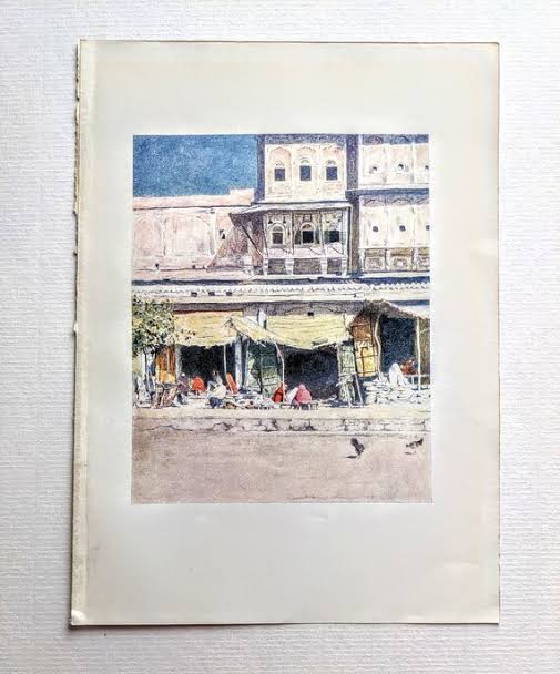 Buy 1905 A Woodcutter Jaipur Vintage Print - Antique - Town, City & Village Life in India Online in India - Etsy