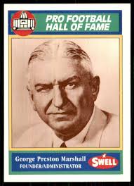1990 Swell Greats Hall of Fame George Preston Marshall Boston Braves #13
