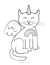 Teachers can use these coloring pages for child education. 61 Cat Coloring Pages For Kids Adults Free Printables