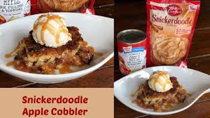You could swap other sweet apples, such as gala or fuji, for the honeycrisps. Snickerdoodle Apple Cobbler Easy Dessert Recipe Youtube
