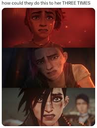 Vi's Traumatic Life Experiences in Arcane