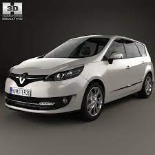 3d model of renault grand scenic 2014 renault scenic 3d model