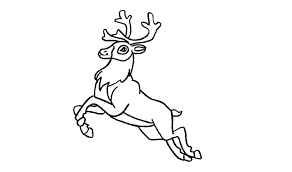 Vorlage ausdrucken von santa claus mit rentier rudolph . Ausmalbilder Rentier 100 Neue Bilder Kostenlos Zum Drucken
