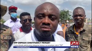 NPP Orphan Constituency Primary: Aspirant in the Ablekuma Central  Constituency, Collins Amoah, admits to giving delegates money in an  envelope; he calls it “T&T”. #ElectionHQ