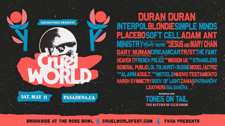 Duran Duran Lead 2024 Cruel World Fest Lineup - Duran Duran