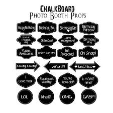 Birthday Photo Booth Props Words Chalkboard Photo Booth Props Word Bubbles For Birthday Parties And Mores Https Www Etsy Com Listi Wedding Photo Booth Props Photo Booth Wedding Photo Booth