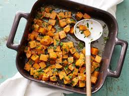 Sweet Potatoes With Maple Horseradish Butter Recipe Sweet Potato Recipes Healthy Stuffed Sweet Potato Healthy Side Dish Recipes Healthy