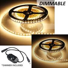 Overhead lighting is normally common in homes. 5m 600led Smd 2835 Dimmable Strip Light Under Cabinet Warm 3000k Lights Full Kit String Fairy Lights Home Garden Pumpenscout De