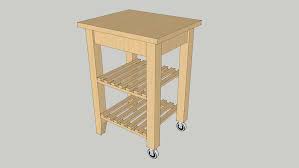 Movable kitchen islands with seating photos. Ikea Bekvam Kitchen Cart 3d Warehouse