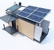 Solar Powered Shipping Container Cabin with Greenhouse Design