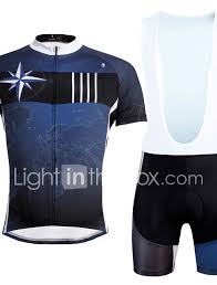 Ilpaladino Mens Short Sleeve Cycling Jersey With Bib Shorts