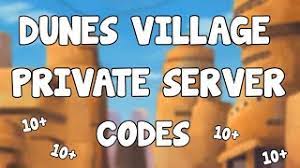 How to access privat servers in shinobi life 2? Free Dunes Village Private Server Codes Shindo Life Roblox Youtube