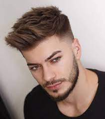 Brush Up With Taper Fade Undercut Styles Asian Fade Haircut Brown Hair Men