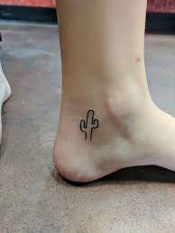Tattoo 1 Cactus Tattoo Cactustattoo Ankletattoo Desert Sedona Physicalgraffiti Physicalgraffititattoo Small Tattoos Cactus Tattoo Tattoos