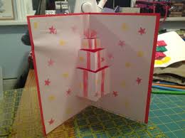 I added a christmas green with swirls as a contrast against the red winter rose paper underneath. Present Pop Up Cards 7 Steps Instructables