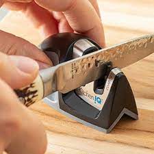 This electric sharpener is good for kitchen knives, sport and pocket knives and has a two stage for first marking the edge and second for polishing the sharpening stones are replaceable for durability. 8 Best Professional Knife Sharpeners 2020 Best Knife Sharpening Systems