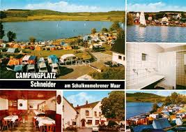 „die see, „das meer) ist ein schüssel oder trichterförmiger vulkan, der in die vorvulkanische. Ak Ansichtskarte Schalkenmehren Campingplatz Schneider Schalkenmehrener Maar Gasthof Pension Kat Schalkenmehren Nr Bx29015 Oldthing Ansichts