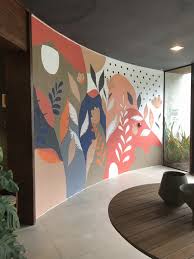 Peinture Artistique Sur Le Mur En 2020 Peinture Murale Dessin Mural Fresque Murale