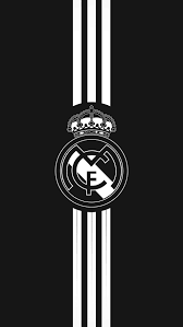 Phone wallpapers focusing on numbers and stats for those who a simple black and white wallpaper of the fc barcelona logo. Real Madrid Logo Wallpapers Top Free Real Madrid Logo Backgrounds Wallpaperaccess