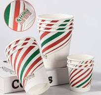 Custom 3D Foam Process Embossed Paper Cups Suitable for Cold ...