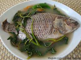 Filipino Recipe Sinigang Na Tilapia Tilapia In Sour Soup Magluto Com Filipino Dishes Recipes Sinigang Sour Soup Filipino Recipes