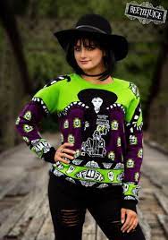 beetlejuice: you bet you trust me, baby! Beetlejuice S Cartoon Lydia Deetz Costume For Cosplay Halloween