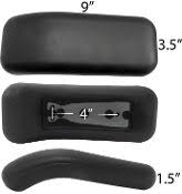 Replacement Office Chair Armrest Arm Pads And Loop Arm Rests Arm Rest Comfy Leather Chair Caster Chairs