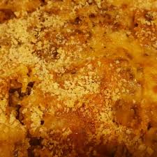 Layered Eggplant Hamburger Casserole Healthy Beef Recipes Hamburger Casserole Recipes