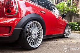 It S Not Every Day That You Get To See Alpina S Famous Turbine Wheels On Another Car It S Even Less Prob Mini Countryman Mini Cooper Accessories Mini Cooper S
