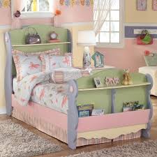 Doll House Twin Sleigh Bed By Signature Design By Ashley Kid Beds Cool Beds For Kids Kids Headboard