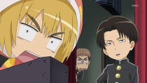 A subreddit for fans of the anime/manga attack on titan (known as shingeki no kyojin in japan), by hajime isayama. Levi Jean And Armin In Attack On Titan Junior High Attack On Titan Junior High Titans