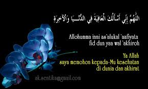 Memohon Kesehatan Doa Dunia