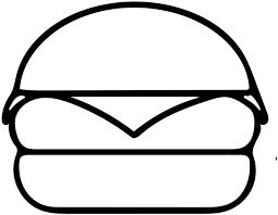 Are you travelling there soon? Burger Patty Hamburger Black And White Burger Transparent Transparent Cartoon Jing Fm