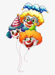 À votre dr clown préféré. Clipart Balloon Watercolour Livre De Coloriage Clowns 1 Free Transparent Png Download Pngkey