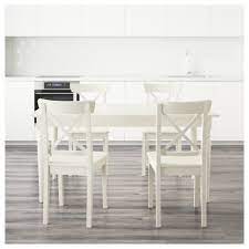 Ikea latt çocuk oyun masası + 2 sandalye set masif çam ağacı. Ingatorp Yemek Masasi Ve Sandalye Seti Beyaz 155 Cm