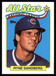 Maybe you would like to learn more about one of these? 1989 Topps 387 All Star Ryne Sandberg Chicago Cubs Baseball Card